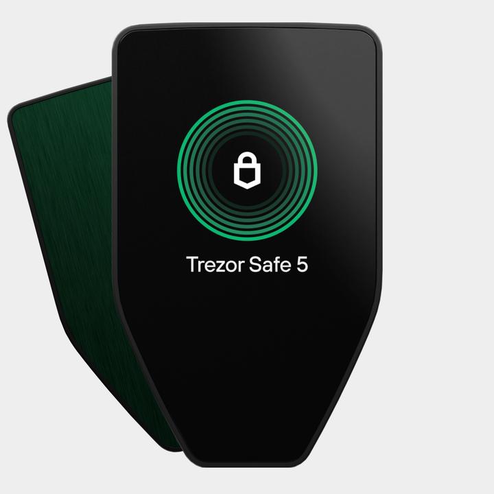 Produktbild Trezor Safe 5 - Green Beryl (Bitcoin, Ethereum Classic, Dogecoin, Weitere)