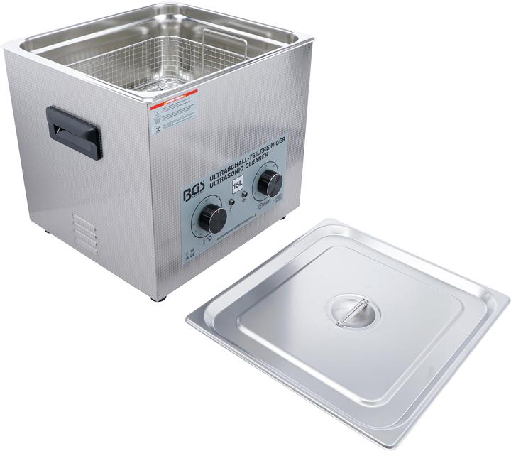 Immagine prodotto BGS Pulitore a ultrasuoni 15 l (40 kHz, 15000 ml)