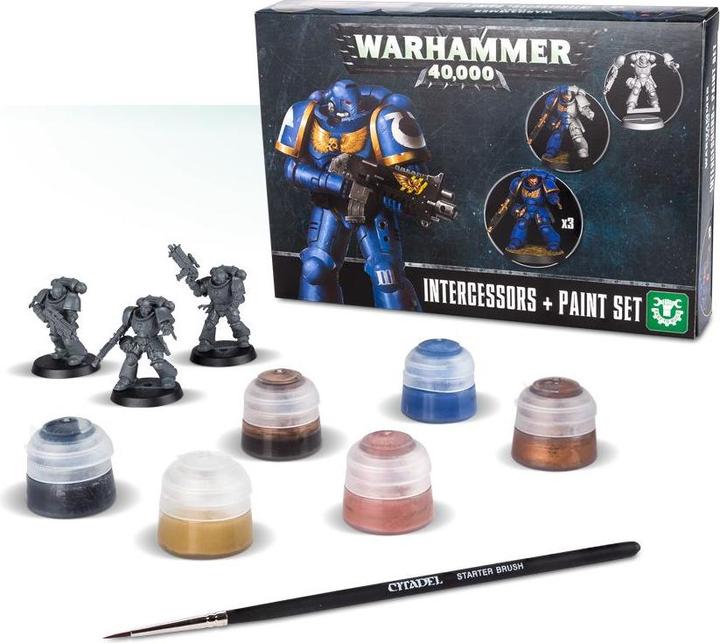 Immagine prodotto Games Workshop Warhammer 40k - Set di vernici Citadel Space Marines Inferno (Materiale sintetico)