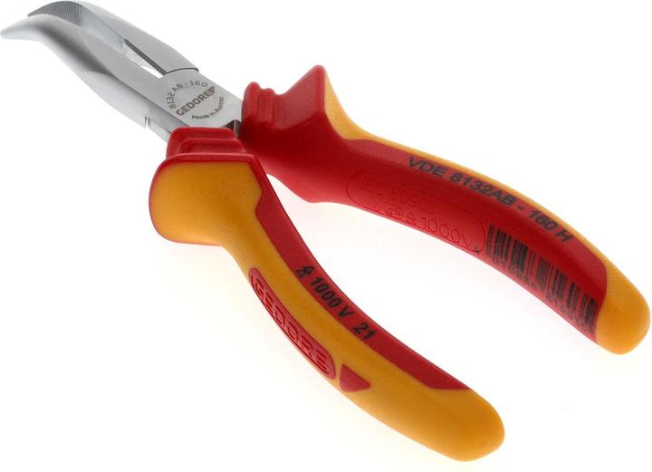 Immagine prodotto Gedore VDE 8132 AB-160 H VDE Pinza a becchi piatti con copertura isolante 160 mm (160 mm)