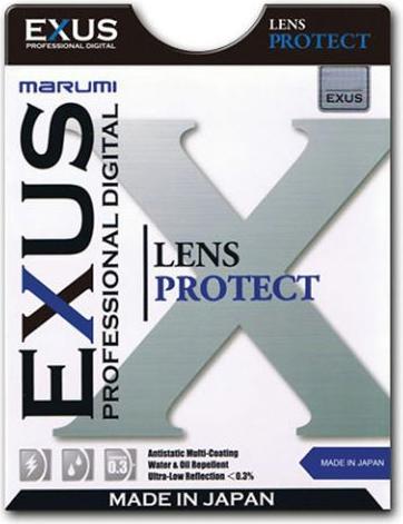 Actual product image Marumi Protect series Exus (77 mm, Protection filter)