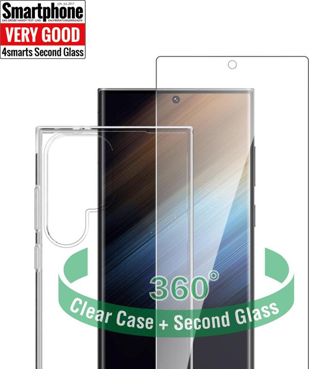 Actual product image 4smarts 360° Protection Set for Samsung Galaxy S24 Ultra (Samsung Galaxy S24 Ultra)