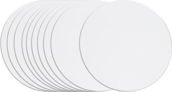 Painting Cardboard Round Set of 10 20cm (20 x 20 cm)