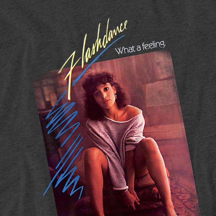 Actual product image Flashdance Unisex Adult Title T-Shirt (S)