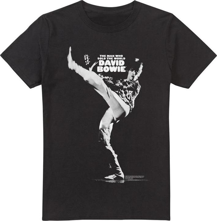 Actual product image David Bowie Mens Silhouette T-Shirt (M)