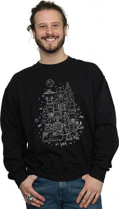 Produktbild Star Wars Empire Christmas Sweatshirt (L)
