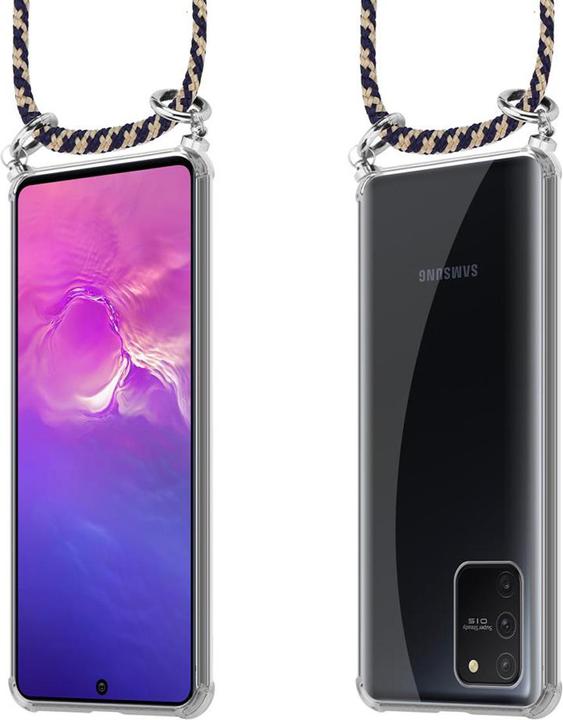 Produktbild Cadorabo TPU Handy Kette SILBER Cover