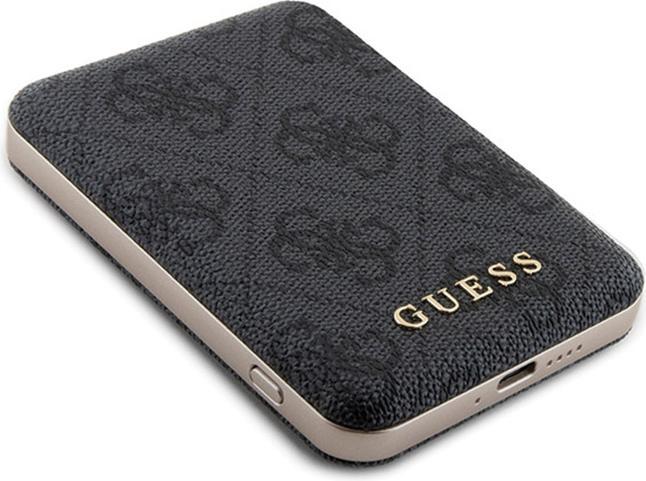 Actual product image Guess Zestaw GUBPM5P13X4GEMGK iPhone 13 Pro Max 6.7" hardcase + Powerbank 5000mAh MagSafe czarny/bla (Apple iPhone 13 Pro Max)