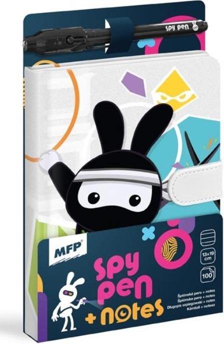 Image du produit MFP Paper Schwarzes 100K-Spy-Notizbuch + UV-Stift (Règle spéciale)
