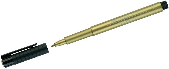Actual product image Faber-Castell Pitt Artist Pen Metallic (Gold, 1 x)