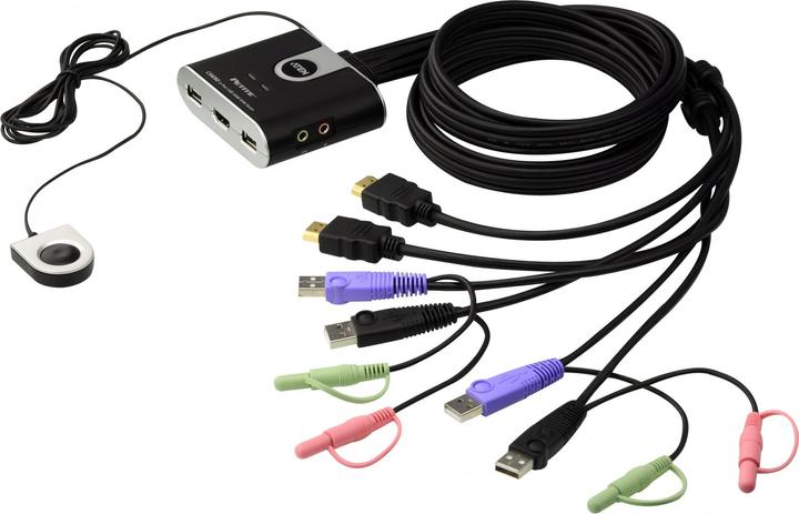 Produktbild Aten CS692, 2-Port KVM
