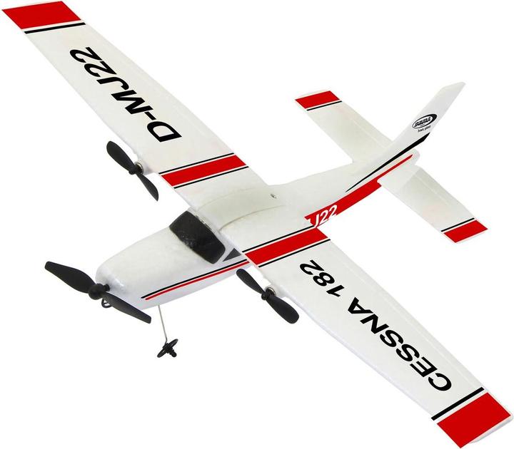 Jamara Cessna 182 Flugzeug 2,4GHz Gyro 2CH (Motorflugzeug)