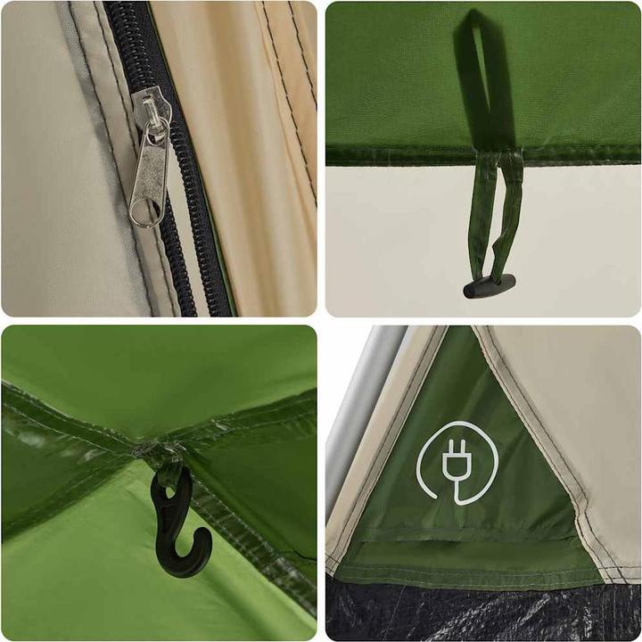Actual product image VidaXL Kiuriakiia (Dome tent, 11.90 kg, 8 persons)