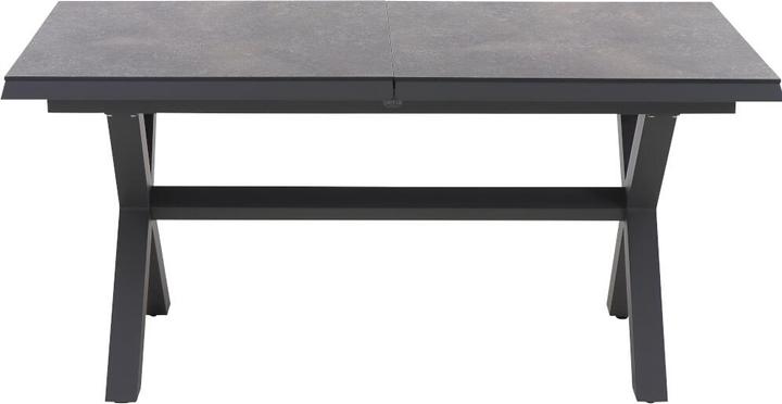 Immagine prodotto Siena Garden Sincro Ausziehtisch 160/200x90cm matt anthrazit / HPL titan (160 cm)