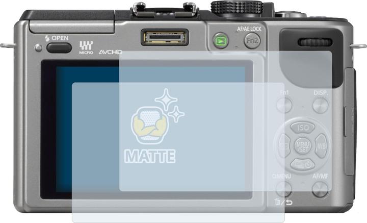 Produktbild BROTECT Entspiegelungs-Schutzfolie Displayschutz Matt (Displayschutz, Lumix DMC-GX1)