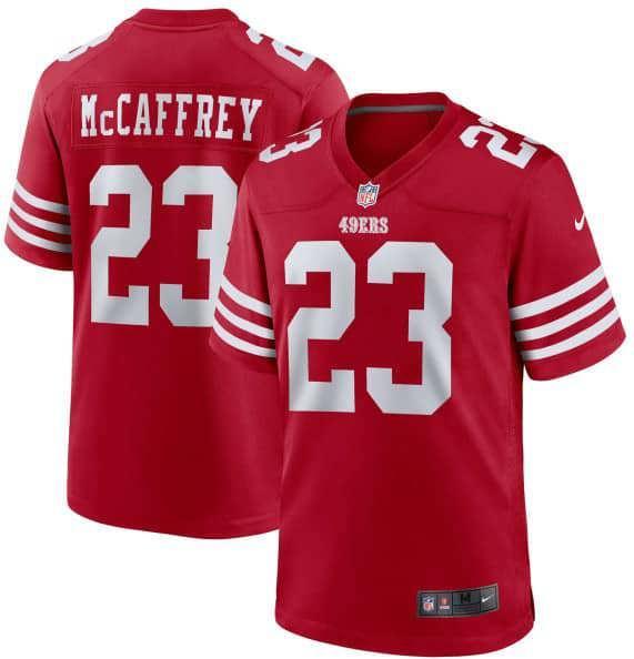Produktbild Nike San Francisco 49ers Home Jersey McCaffrey 23 S (S)
