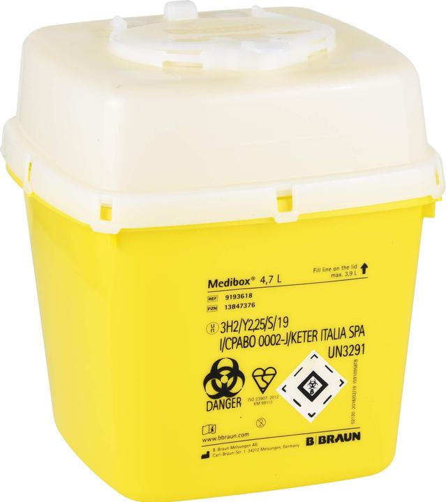 Produktbild Medibox Kanülensammler 4.7l
