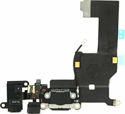 Productafbeelding Systeemconnector Flex-kabel voor iPhone 5 zwart (iPhone 5)