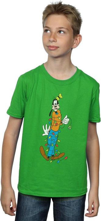 Immagine prodotto Disney Goofy Christmas Lights Maglietta Ragazzi (128)