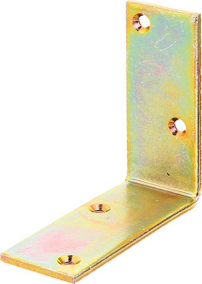 Produktbild Alberts Balkenwinkel 100 x 100 x 40 mm, galv. gelb verzinkt, 1 Stck (Balkenwinkel, 20 Stk.)