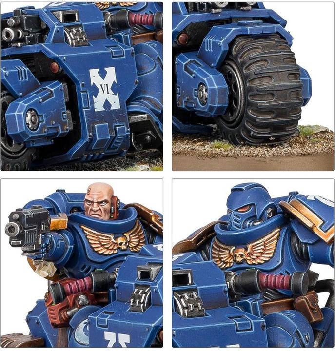 Produktbild Games Workshop Warhammer 40k - Battleforce 2023 Space Marines : Force Fer de Lance (Kunststoff)