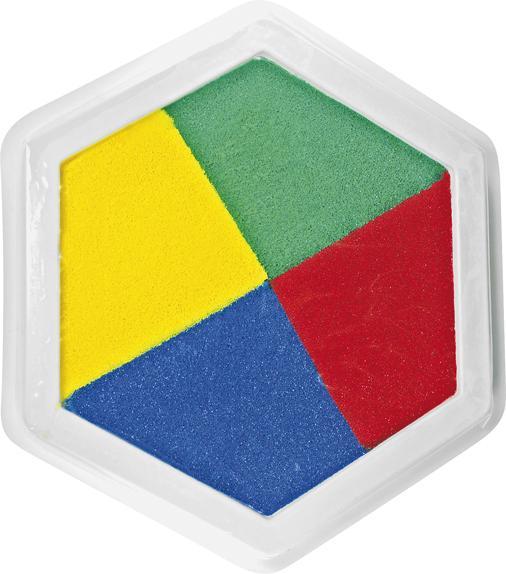 Actual product image Eduplay 220023 Giant stamp pad 4-coloured