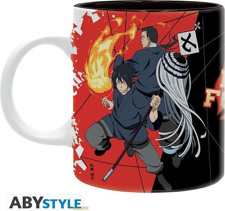 Actual product image ABYstyle Fire Force - Tazza 320ml Subli : Company 7 & 8 (320 ml, 1 x)
