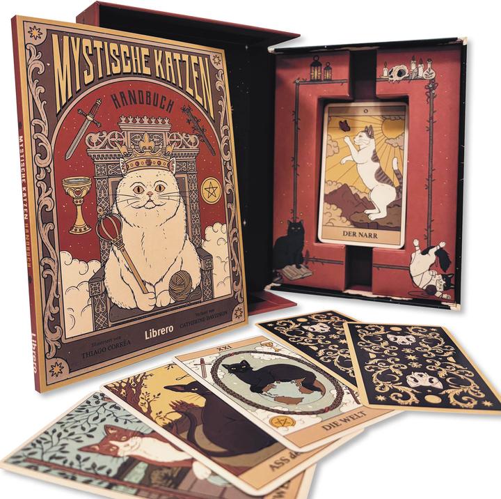 Produktbild Librero Tarot Mystische Katzen (Deutsch, Davidson Catherine, 2024)