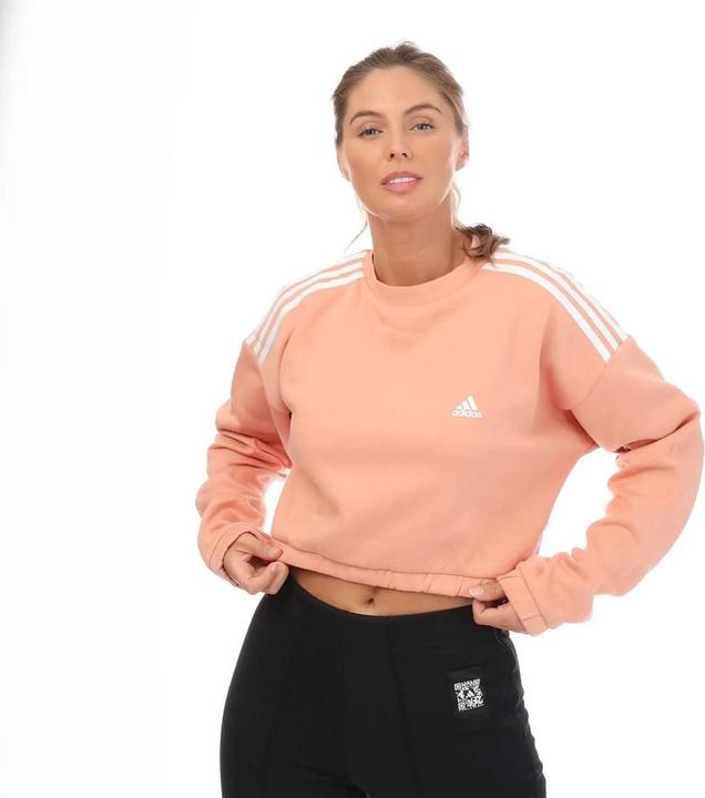 Produktbild adidas Hyperglam Kurzes Sweatshirt Rundhalsausschnitt (42 D)