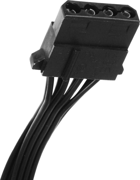 Actual product image Silverstone SST-ET500-B - Strider Essential Series, 500W 80 Plus Bronze ATX whisper-quiet PC power supply (500 W)