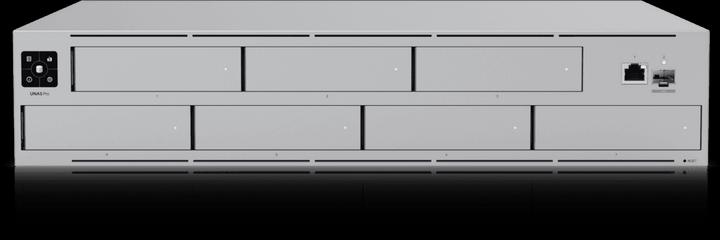 Actual product image Ubiquiti UniFy UNAS-Pro - NAS Server (2U) - 7 Bays - RAM 8 GB - 10Gb/s - Gigabit Ethernet - Grey