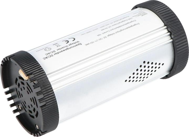 Actual product image AccuCell Voltage converter DC/AC from 12 Volt to 230 Volt with max 150 Watt