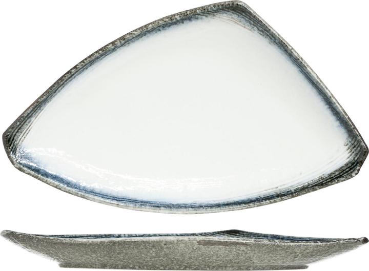 Actual product image Cosy&Trendy Sea Pearl Plate triangular, 40x23x3 cm (1 x)