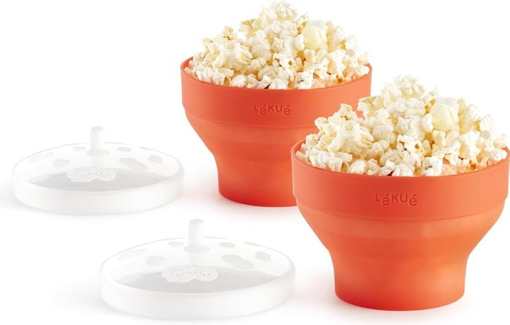 Image du produit Lékué Mini Microwave PopCorn Set de 2 pièces