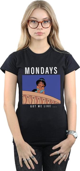 Produktbild Disney Princess Jasmine Mondays Got Me Like TShirt (S)