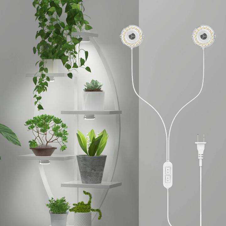 Sansi Grow Light Dual Head (LED, 230 V)