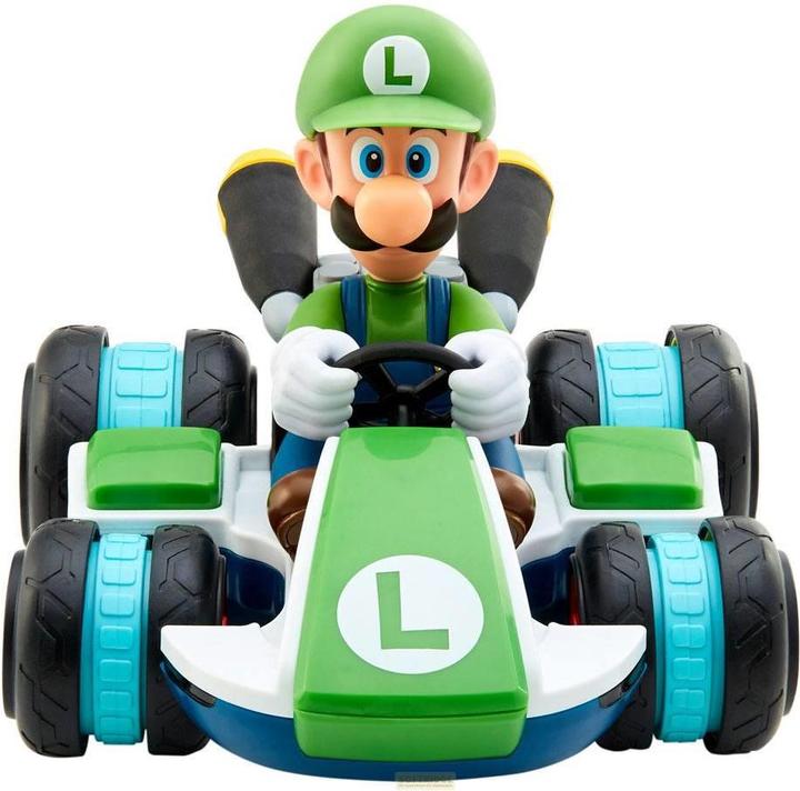 Image du produit Jakks Pacific Super Mario - Mario Kart Mini RC Racer - Luigi