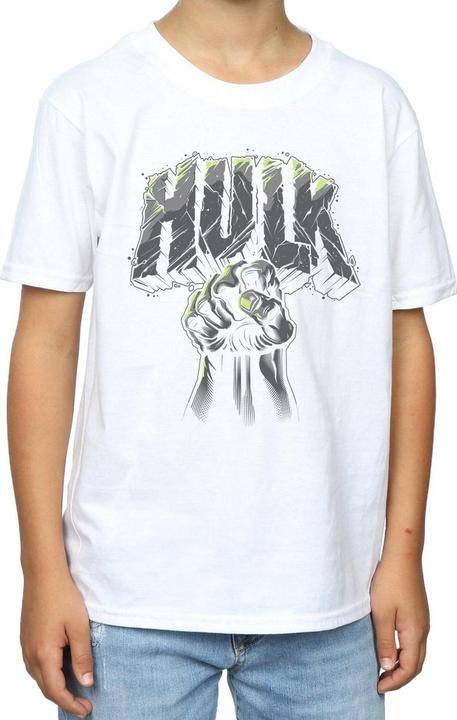 Image du produit - T-shirt HULK PUNCH LOGO - Garçon (140, 146)