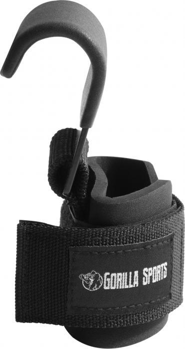 Actual product image Gorilla Sports Pulling aids with hooks set of 2