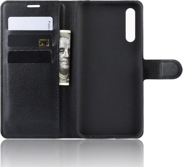 Actual product image MU Classic Litchi Leather Bookcover Series (Honor 9X)