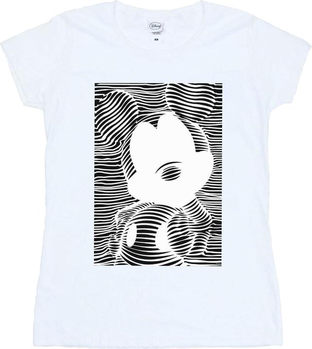 Immagine prodotto Disney Mickey Mouse Lines Maglietta Donna (L)