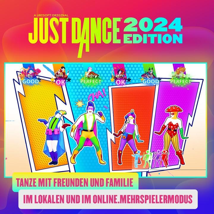 Produktbild Ubisoft Just Dance 2024 Edition (Switch, DE, IT, FR, EN)