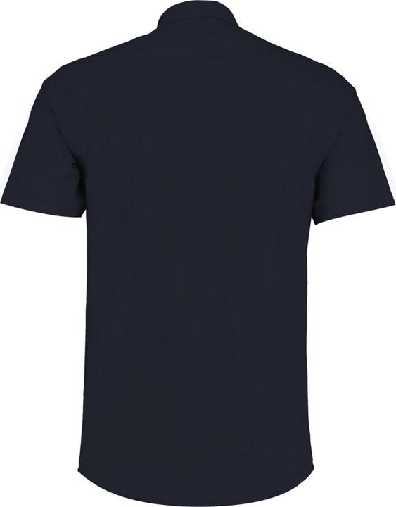 Actual product image Kustom Kit Short sleeve tailored poplin shirt (21)