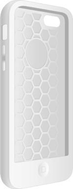 Produktbild Moshi Origo Silikonhülle für iPhone 5C Polar White (Apple iPhone 5c)