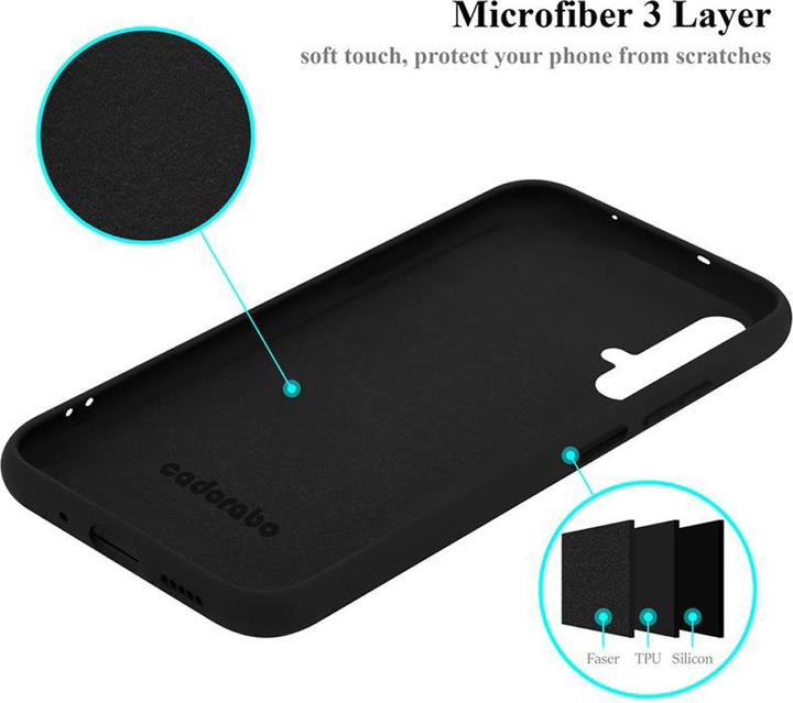 Immagine prodotto Cadorabo Copertura della cassa del silicone liquido TPU (Huawei Nova 5T, Onore anni '20, Huawei P20)