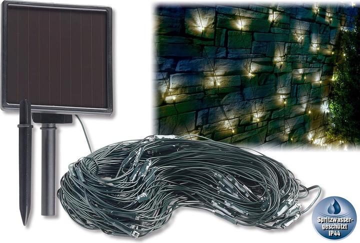 Lunartec Solar-LED-Lichternetz (2 m)