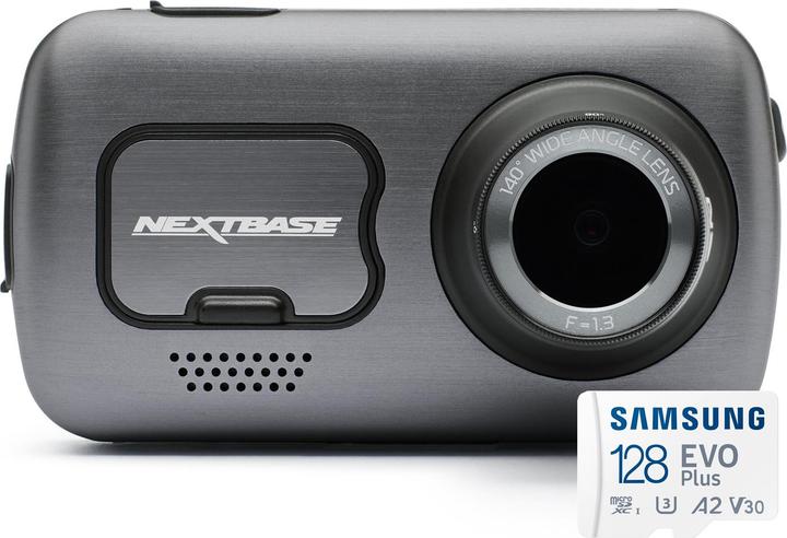 Nextbase 622GW inkl. 128 GB MicroSDXC-Karte (GPS-Empfänger, WLAN, Bluetooth, Eingebautes Display, Nachtsicht, 4K)