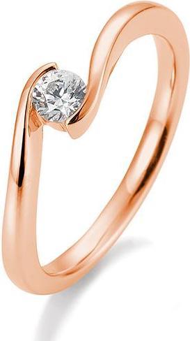 Produktbild Breuning Ring Schwung 0,05-0,30ct. (58, 750/18 K Gold)