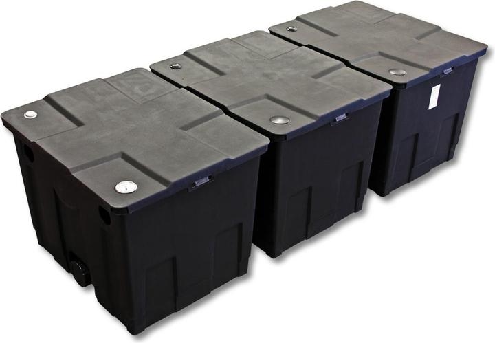 Produktbild SunSun Filter Set 90000l Teich 24W Klärer,100W ECO Pumpe Schlauch Springbrunnen