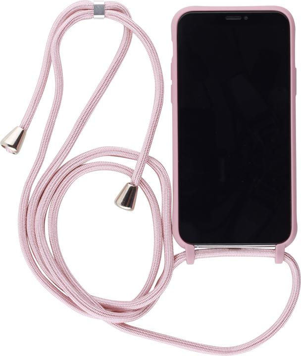 Image du produit PhoneLook Coque Silicone Mat avec lacet rose pâle (Apple iPhone 11 Pro)